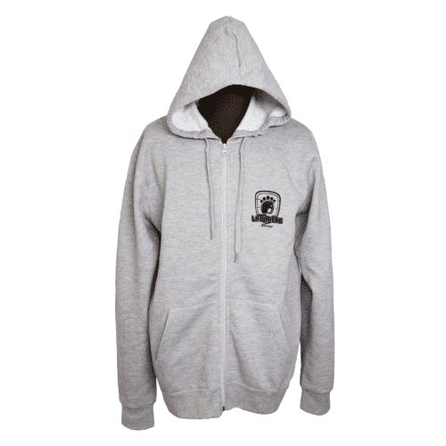 La Tanière, zoo, refuge, parc animalier, cadeau, textile, prêt à porter, adulte, sweat, homme, femme, gris, sport