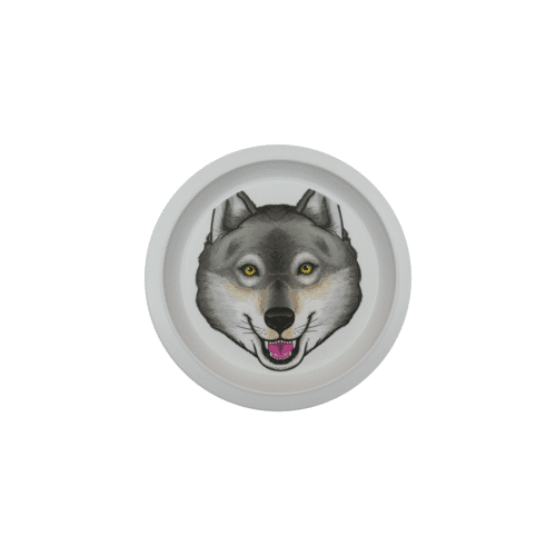 La Tanière, zoo, refuge, parc animalier, cadeau, assiette, repas, bébé, loup