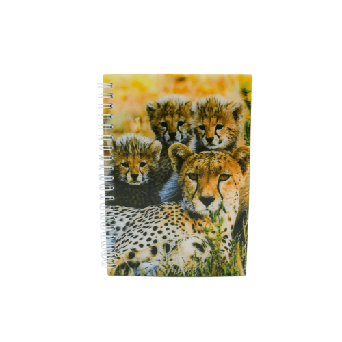 La Tanière, zoo, refuge, parc animalier, cadeau, carnet, notes, stylo, écriture, papeterie, faune sauvage, fauve, félin, guépard