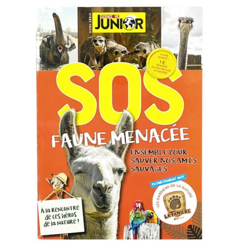La Tanière, zoo, refuge, parc animalier, Chartres, Eure et Loir, cadeau, maison, livre, souvenir, animaux, nature, protection, pédagogie, science et vie, junior