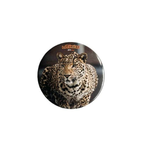 La Tanière, zoo, refuge, parc animalier, animaux, cadeau, homme, femme, enfant, bébé, noël, anniversaire, éthique, souvenir, badge